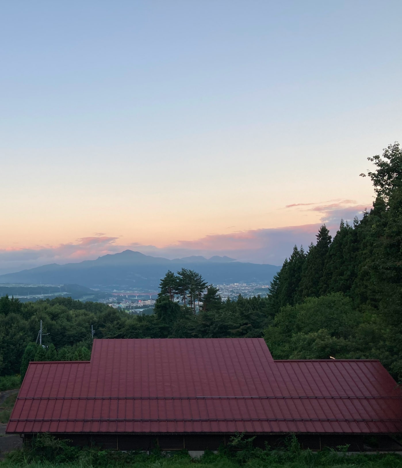 山の風景